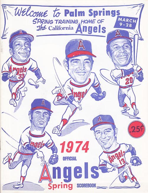 Houston Astros - 1974 Official Astros Program/Scorebook vs